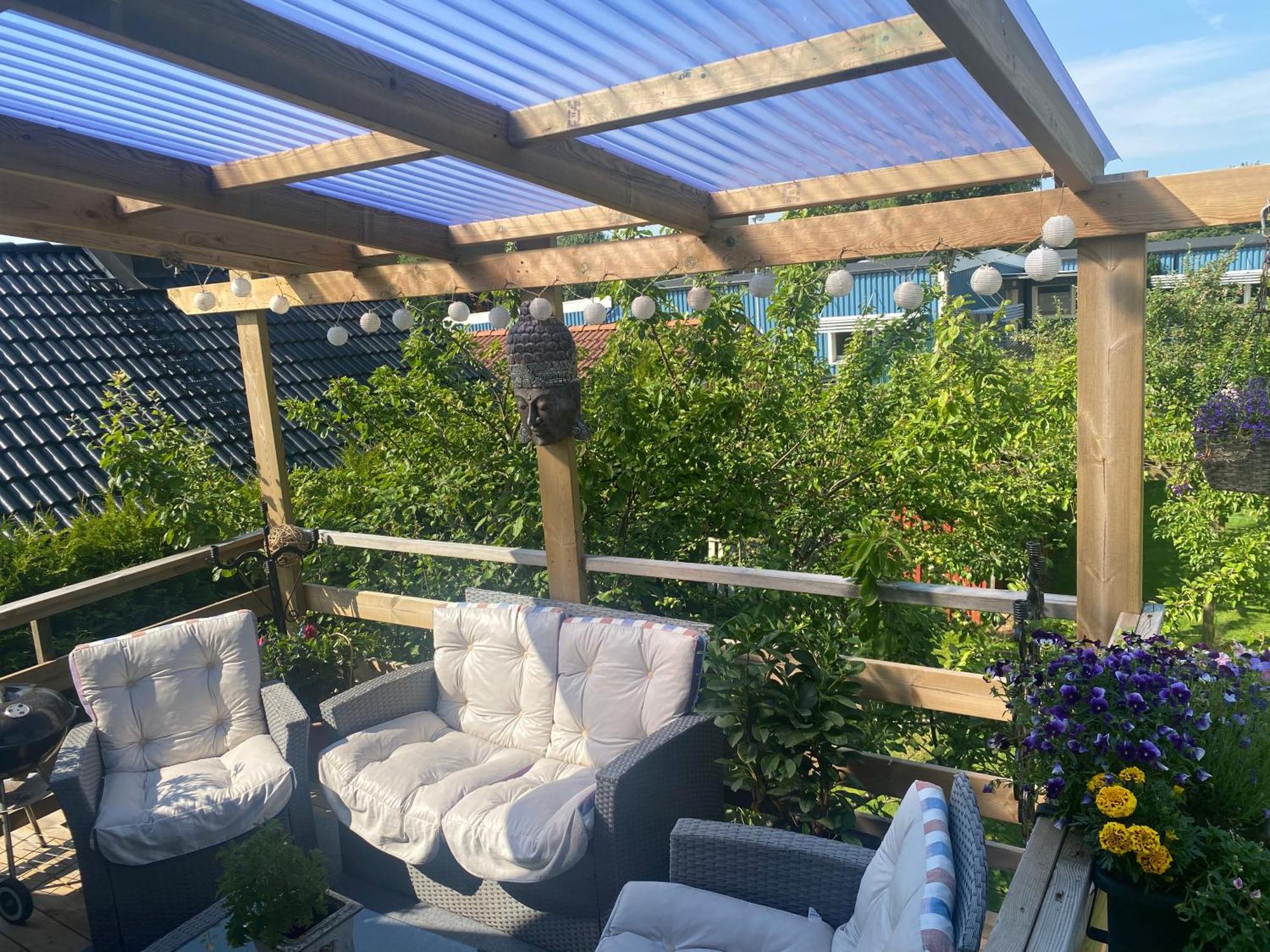 Gaest Laegenheten Med Egen Terrass Falkenberg Luaran gambar